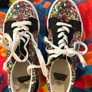 EUC cute boys Mario shoes